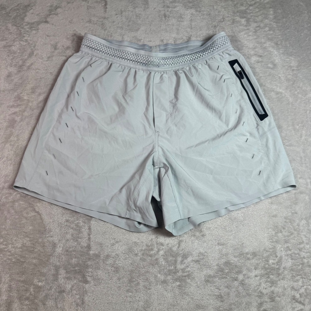Ten Thousand Mens The Session 5" Short S Gray Unlined Athletic Gym